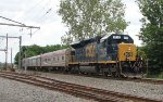 CSX 1713 on W001 Geometry train